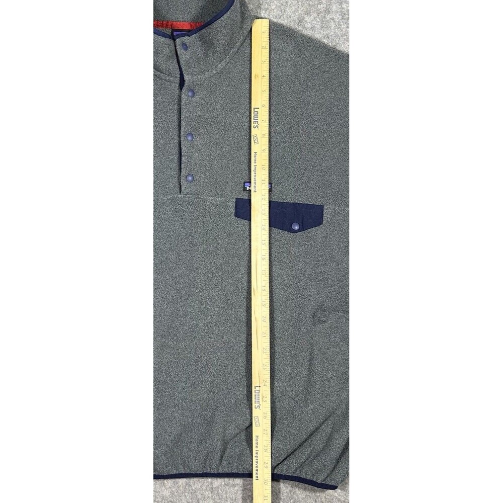 Patagonia Synchilla Snap T Fleece Pullover Men’s XXL Gray Outdoors 25580 READ - Picture 8 of 8